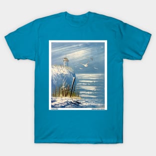 Lighthouse by the sea T-Shirt